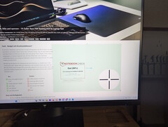 Snipping Tool wykonuje zdjęcie z naszej strony internetowej Notebookcheck