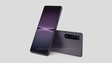 Xperia 1 V (źródło obrazu: GreenSmartphones/@OnLeaks)