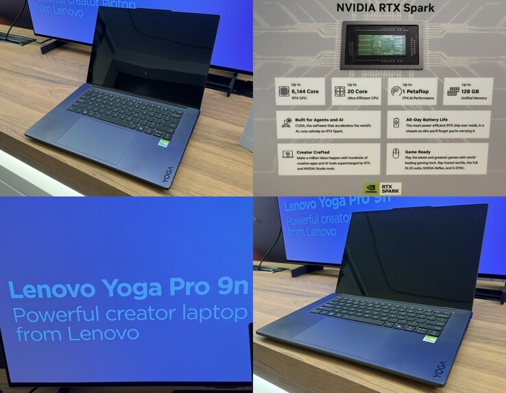 Lenovo Yoga Pro 9n pokazany na targach Computex 2026. Lenovo twierdzi, że jest to potężny laptop dla twórców.