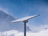 Odbiornik Starlink w warunkach śnieżnych (źródło zdjęcia: SpaceX)