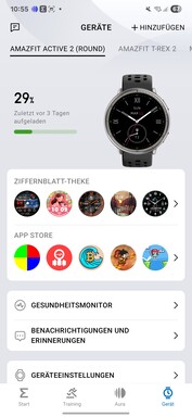 Aplikacja Amazfit Active 2