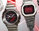 Nowe zegarki Casio G-Shock Fine Metallic mają czerwone wyświetlacze