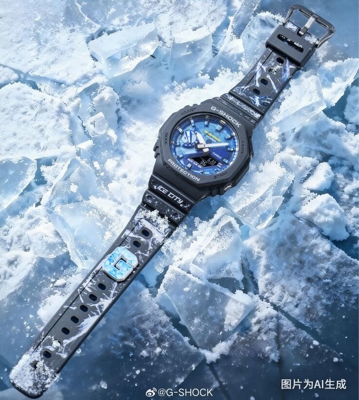 Zegarek Casio G-Shock GA-2100AS-2APRH. (Źródło zdjęcia: Casio)