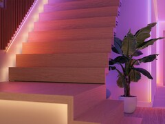 Oświetlenie Philips Hue Omniglow Strip Light (na zdjęciu) jest już dostępne w Europie. (Źródło zdjęcia: Philips Hue)