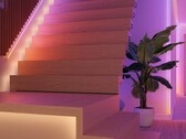 Oświetlenie Philips Hue Omniglow Strip Light (na zdjęciu) jest już dostępne w Europie. (Źródło zdjęcia: Philips Hue)