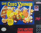 Pudełko SNES do gry The Lost Vikings na zdjęciu (źródło zdjęcia: eBay)