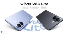Vivo V60 Lite 4G jest dostępny w kolorach niebieskim i czarnym (źródło zdjęcia: Vivo)