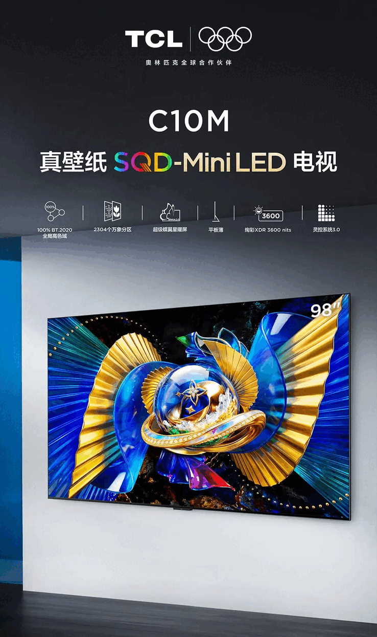 Firma TCL po raz pierwszy zaprezentowała publicznie swoją technologię SQD-Mini LED pod koniec ubiegłego roku w swoim flagowym telewizorze z serii X11L.