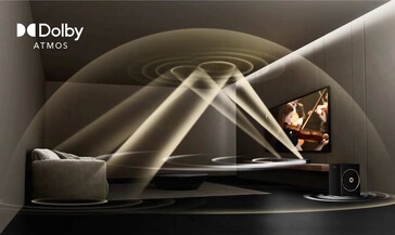 System audio rzekomo zapewnia dźwięk przestrzenny Dolby Atmos (źródło obrazu: Ultimea)