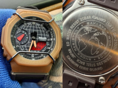 Nowy zegarek Casio G-Shock x Action Bronson powinien być wyposażony w karbonową osłonę rdzenia, wodoodporność 20 barów i odporność na wstrząsy. (Źródło zdjęcia: @bambambaklava na Instagramie)