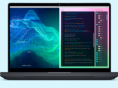 Według firmy Dell, karta Qualcomm AI-100 Inference jest wyposażona w 32 rdzenie AI i 64 GB pamięci LPDDR4x. Na zdjęciu - laptop Dell z oknem kodowania po prawej stronie ekranu. (Źródło zdjęcia: Dell)