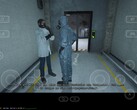 Outlast zainstalowany i odtwarzany natywnie przez Steam na tablecie Android (Zrzut ekranu: Marc Zander, Notebookcheck)