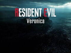 Baner przedstawiający wyspę Rockfort w grze Resident Evil Veronica