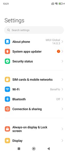 Oprogramowanie na Xiaomi Redmi Note 12S