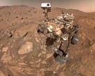 Marsjański łazik Perseverance NASA (źródło zdjęcia: NASA, JPL-Caltech i MSSS; przycięte)