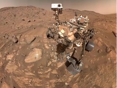 Marsjański łazik Perseverance NASA (źródło zdjęcia: NASA, JPL-Caltech i MSSS; przycięte)