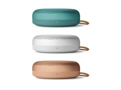 Bang & Olufsen Beosound A1 3rd Gen wygląda jak poprzednia generacja. Na zdjęciu: Wszystkie trzy opcje kolorystyczne głośnika Bluetooth. (Źródło zdjęcia: Bang & Olufsen)