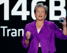 CEO AMD Lisa Su prezentująca APU MI300 (Image Source: AMD)