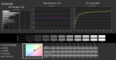 Calman ColorChecker: DCI-P3 - skala szarości