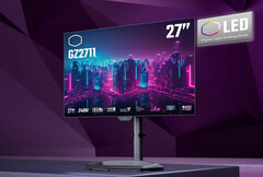 Oczekuje się, że Tempest GZ2711 pojawi się dopiero na początku 2024 roku. (Źródło zdjęcia: Cooler Master via TFT Central)