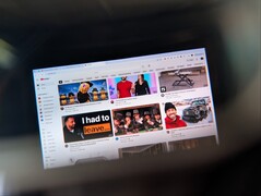 Widok z bliska wyświetlanego ekranu