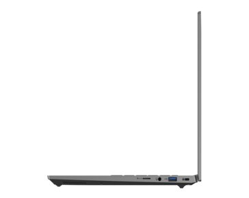 Porty Acer Swift X 14 po prawej stronie. (Źródło obrazu: Acer)