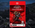 Pokazano grafikę pudełka Assassin's Creed Shadows Switch 2 (źródło zdjęcia: Auchan, Ubisoft z poprawkami)