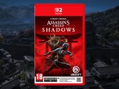 Pokazano grafikę pudełka Assassin's Creed Shadows Switch 2 (źródło zdjęcia: Auchan, Ubisoft z poprawkami)