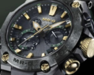 Casio MRG-B2000RG-3A (na zdjęciu) ma szczotkowaną, niemal kamienną teksturę wokół krawędzi i widoczne śruby sześciokątne. (Źródło zdjęcia: Great G-Shock World)