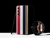 Galaxy Z Fold5 i Galaxy Watch6 w barwach Thom Browne Edition. (Źródło zdjęcia: Samsung)