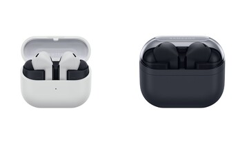 Obudowa Galaxy Buds 3 FE ma podobno pojemność baterii 900 mAh, prawie dwukrotnie większą niż Galaxy Buds 3. (Źródło zdjęcia: Samsung)