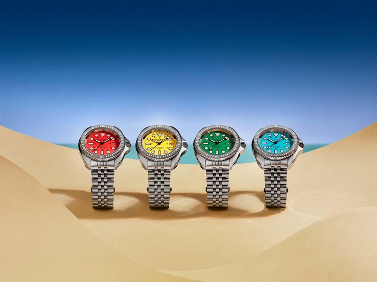 Jacques Bianchi JB200 Aquastrike jest dostępny w kolorach cerulean blue, orpiment yellow, coral orange i pure green (źródło zdjęcia: Jacques Bianchi)