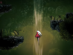 Zrzut ekranu ze zwiastuna ujawniającego Hollow Knight Silksong (Źródło obrazu: Team Cherry YT)