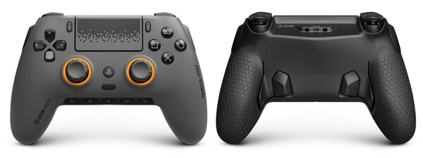 Kontroler Scuf Omega posiada wiele dodatkowych przycisków.