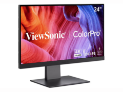 ViewSonic VP2488-4K (na zdjęciu) posiada HDMI 2.1, DisplayPort 1.4, dwa porty USB 3.2 i dwa porty Thunderbolt 4. (Źródło obrazu: Display Specifications)
