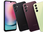 Galaxy A24 4G i Galaxy A25 5G wyglądają identycznie. (Źródło zdjęcia: Samsung)