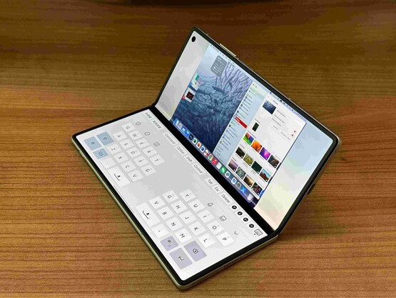 Vivo X Fold 3 pozwoli użytkownikom na bezprzewodowe sterowanie i obsługę macOS. (Źródło: Ice Universe via Weibo)