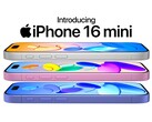 Wideo renderujące to, co mogło być iPhone'em 16 Mini. (Źródło obrazu: @asherdipps)