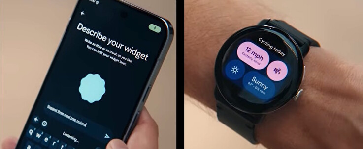 Gemini Intelligence dla Android może tworzyć niestandardowe widżety z opisów mówionych.