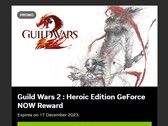 Guild Wars 2: Heroic Edition teraz jako nagroda na GeForce Now (Źródło: własne)