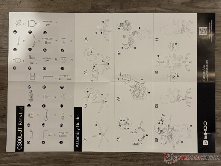 Instrukcja montażu Sihoo Doro C300