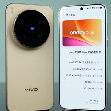 Vivo X300 Pro. (Źródło obrazu: New Evaluation Technology)