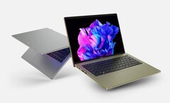 Acer Swift Go 14 i Swift Go 16 dostępne są z procesorami AMD Ryzen 7000 lub Intel Raptor Lake. (Źródło zdjęć: Acer)