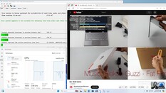 Maksymalne opóźnienie podczas otwierania wielu kart przeglądarki i odtwarzania materiałów wideo 4K