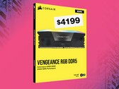 Pudełko pamięci Corsair Vengeance DDR5 w cenie 4199 USD