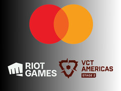 Pokazano logo Mastercard, Riot Games i VCT Americas (Źródło obrazu: Mastercard, Riot Games, Valorant Champions Tour Americas YouTube ze zmianami)