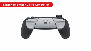 Kontroler Nintendo Switch 2 Pro to połączenie czerni i bieli (źródło obrazu: Nintendo)