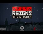 Reigns: Wiedźmin ukaże się 25 lutego. (Źródło obrazu: DevolverDigital via YouTube)