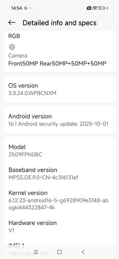 Oprogramowanie Xiaomi 17 Pro Max