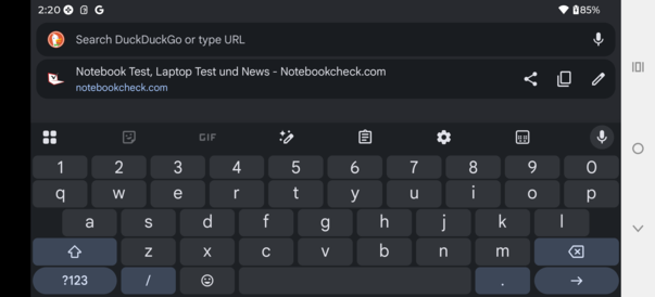 Krajobraz klawiatury